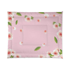 Floral Print Comforter – Eco-friendly Gift - Dipaliz - Quilts & Comforters