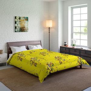 Floral Print Comforter – Eco-friendly Cotton - Dipaliz - Quilts & Comforters