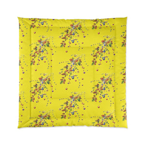 Floral Print Comforter – Eco-friendly Cotton - Dipaliz - Quilts & Comforters