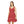 Red Floral Women’s Skater Dress – Party Wear - Dipaliz - Dresses - s