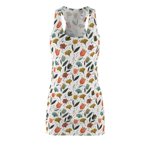 Dipaliz Floral Tulip Racerback Dress Quick Drying Sundress - Dresses