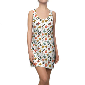 Dipaliz Floral Tulip Racerback Dress Quick Drying Sundress - Dresses