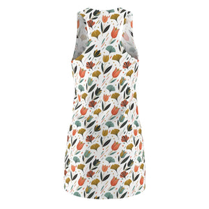 Dipaliz Floral Tulip Racerback Dress Quick Drying Sundress - Dresses