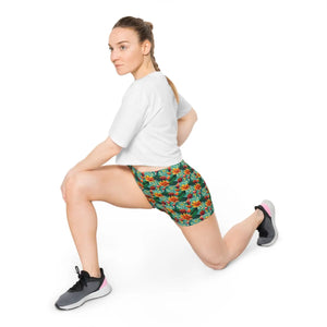 Floral Women’s Shorts - Moisture Wicking - Dipaliz