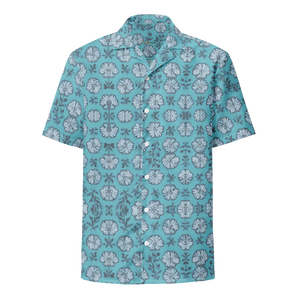 Eco-friendly Flowers Shirt - Recycled Summer Style - Dipaliz - Shirts