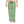 Flower Pattern on Green Women’s Pajama Pants (aop) - Pajamas