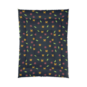 Vibrant Floral Comforter - Butterflies Polyester - Dipaliz - Quilts & Comforters