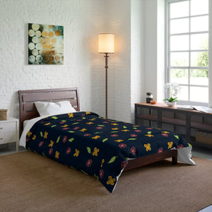 Vibrant Floral Comforter - Butterflies Polyester - Dipaliz - Quilts & Comforters