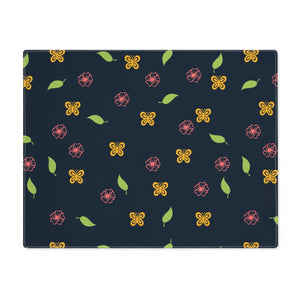 Floral Placemats Flowers and Butterflies Cotton - Dipaliz