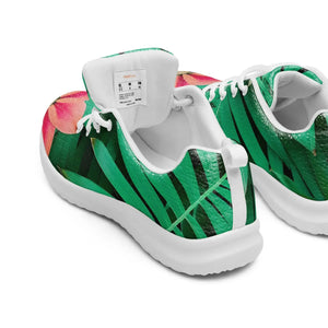Floral Women’s Athletic Shoes - Flyknit Flowers and Leaves - Dipaliz - Sneakers