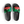 Red Floral Sandal Women’s Slides - Flowers and Leaves - Dipaliz - Sandals