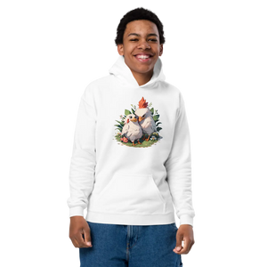 Trendsetting Youth Heavy Blend Hoodie - Soft Cotton - Dipaliz - Hoodies