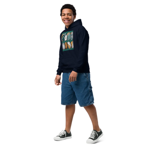 Cozy Youth Heavy Blend Hoodie - Fleece Activewear - Dipaliz - Hoodies