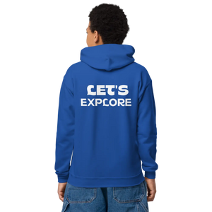 Cozy Youth Heavy Blend Hoodie - Fleece Activewear - Dipaliz - Hoodies