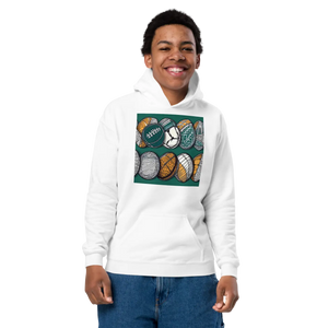 Cozy Youth Heavy Blend Hoodie - Fleece Activewear - Dipaliz - Hoodies