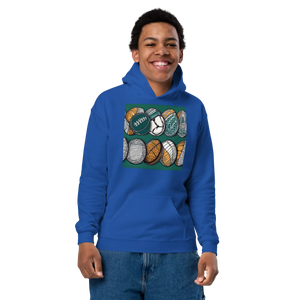Cozy Youth Heavy Blend Hoodie - Fleece Activewear - Dipaliz - Hoodies