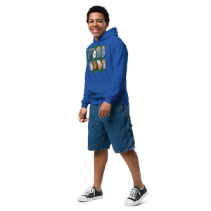 Cozy Youth Heavy Blend Hoodie - Fleece Activewear - Dipaliz - Hoodies