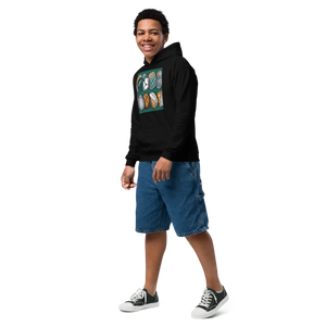 Cozy Youth Heavy Blend Hoodie - Fleece Activewear - Dipaliz - Hoodies