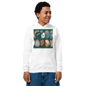 Cozy Youth Heavy Blend Hoodie - Fleece Activewear - Dipaliz - Hoodies
