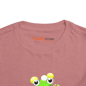 Short Sleeve Tee Frog Reading Design Toddler Comfort - Dipaliz - Baby & Clothing