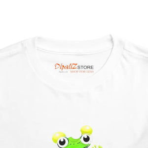 Short Sleeve Tee Frog Reading Design Toddler Comfort - Dipaliz - Baby & Clothing