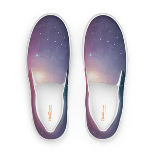 Galaxy Universe Women’s Slip Canvas Shoes - Dipaliz - Sneakers