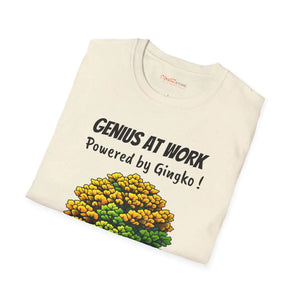 Softstyle Genius at Work T-shirt - Unisex Cotton - Dipaliz - T-shirts