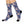 Dipaliz Geometric Blush Crew Socks Modern Patterned Cushioned
