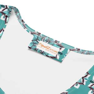 Geometrical Pattern Sew Dress – Eco Polyester - Dipaliz - Dresses - Xs