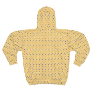 Vivid Geometrical Pattern Unisex Zip Hoodie Winter Fleece - Dipaliz - Hoodies