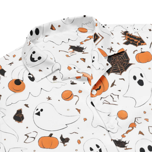 Eco Friendly Unisex Button Shirt - Halloween Style - Dipaliz - Shirts