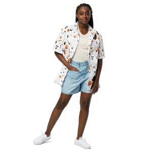 Eco Friendly Unisex Button Shirt - Halloween Style - Dipaliz - Shirts
