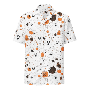 Eco Friendly Unisex Button Shirt - Halloween Style - Dipaliz - Shirts