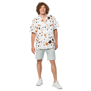 Eco Friendly Unisex Button Shirt - Halloween Style - Dipaliz - Shirts