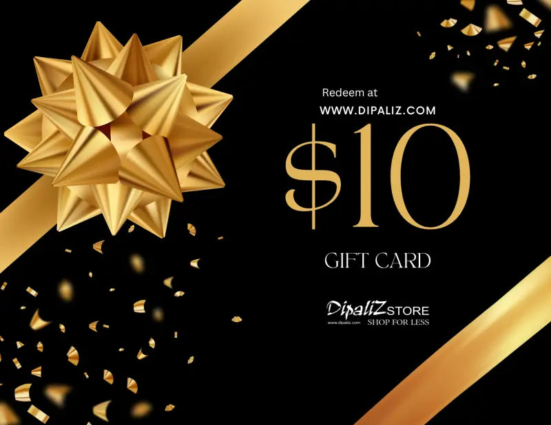 Unwrap Endless Possibilities with Dipaliz Gift Card! - $10.00 Card