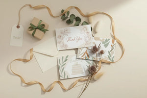 DipaliZ Gift Cards with Ribbons and Props