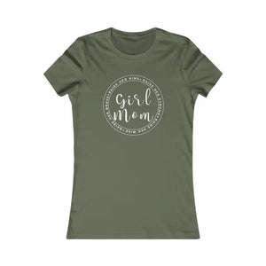 Girl Mom Favorite Tee - Proud Style - Dipaliz - s / Military Green - T-shirts