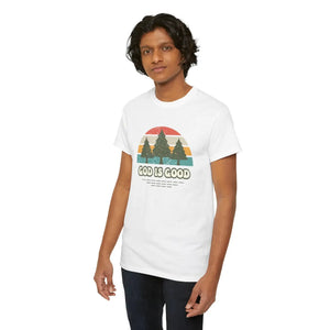 Classic God is Good T-shirt Heavy Cotton Eco-friendly - Dipaliz - T-shirts - s