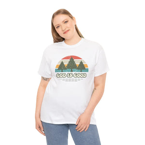 Classic God is Good T-shirt Heavy Cotton Eco-friendly - Dipaliz - T-shirts - s