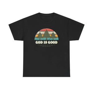 Classic God is Good T-shirt Heavy Cotton Eco-friendly - Dipaliz - T-shirts - s