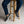 Navy Gold Pattern Men’s Slip Canvas Shoes - Dipaliz - Sneakers