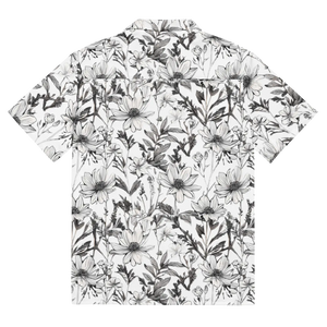 Eco Unisex Button Shirt - Graphic Flowers Summer - Dipaliz - Shirts