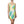 Blue Abstract Pattern Racerback Dress Polyester - Dipaliz - Dresses - Xs