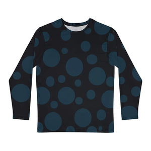 Sleek Long Sleeve Aop Shirt - Luxe Brushed Polyester - Dipaliz - T-shirts