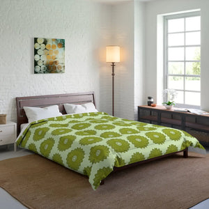 Green Leaves Comforter – Eco Friendly Bedding - Dipaliz - Quilts & Comforters