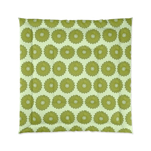 Green Leaves Comforter – Eco Friendly Bedding - Dipaliz - Quilts & Comforters