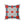 Cosmic Red and Grey Abstract Pattern Polyester Square Pillow - Dipaliz - Throw Pillows