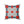 Cosmic Red and Grey Abstract Pattern Polyester Square Pillow - Dipaliz - Throw Pillows