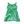 Green Wavy Pattern Skater Dress – Eco-friendly - Dipaliz - Dresses - Xs