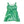 Green Wavy Pattern Skater Dress – Eco-friendly - Dipaliz - Dresses - Xs